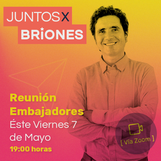 flyer material for ignacio briones primary campaign