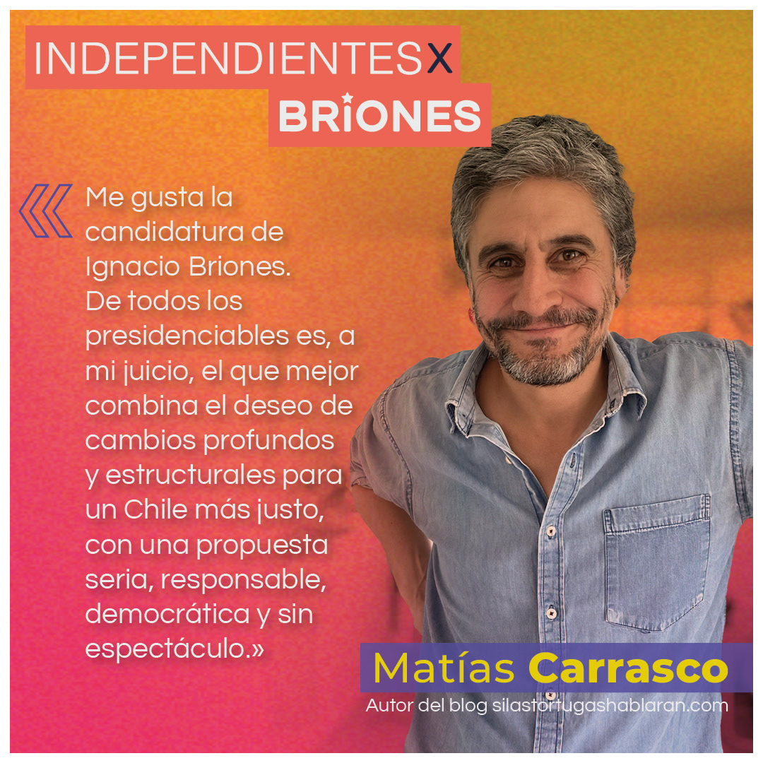 flyer material for ignacio briones primary campaign