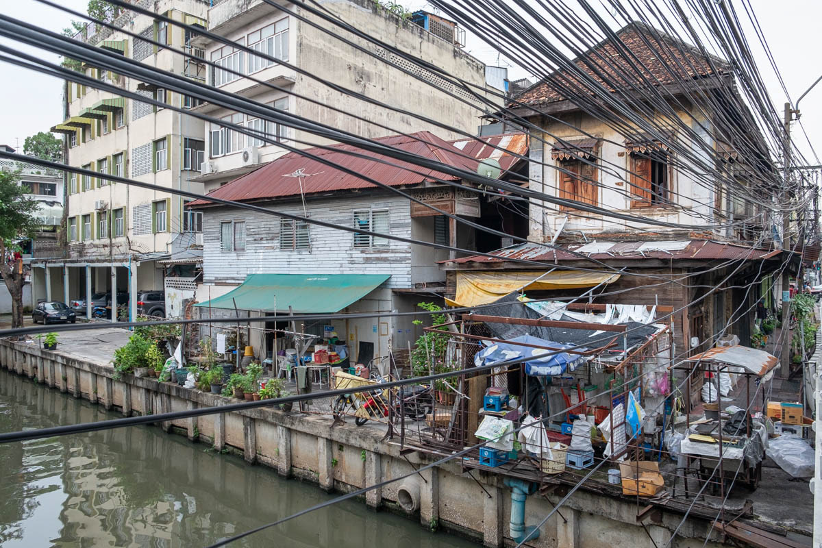 Canal à Bangkok