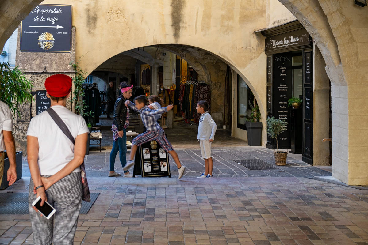 Les arcades de la Place aux Herbes