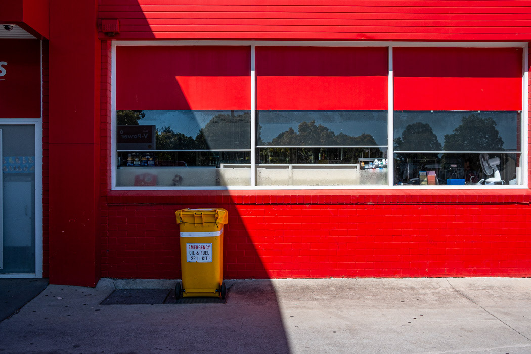 Red and orange