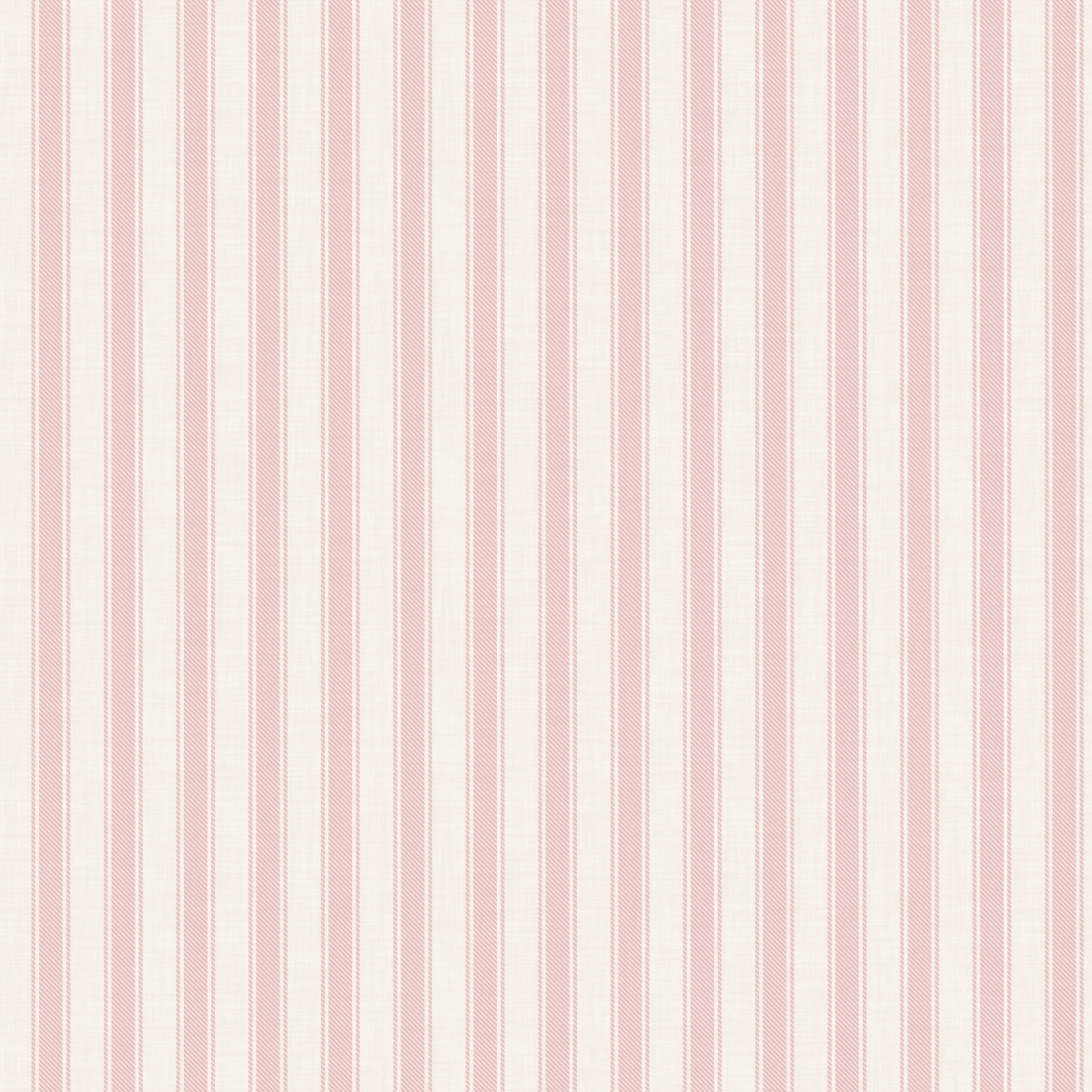 Classic Ticking Stripe Rose Pink