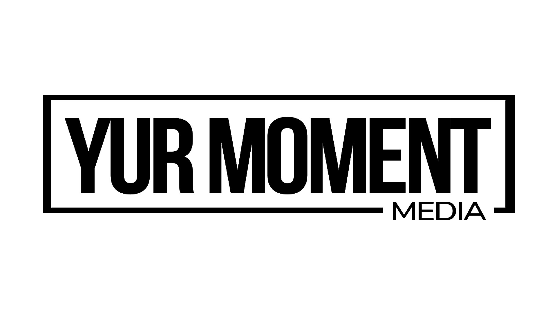 yur moment media | logo design