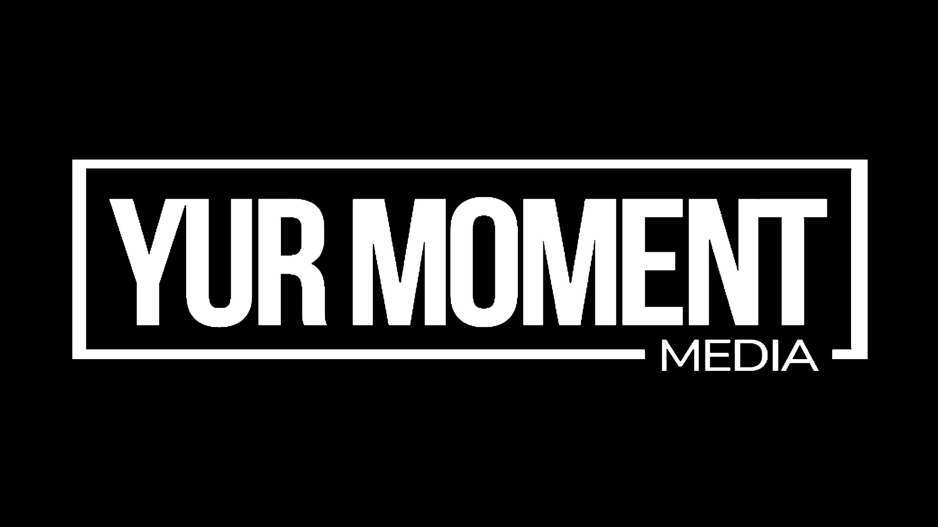 yur moment media | logo design