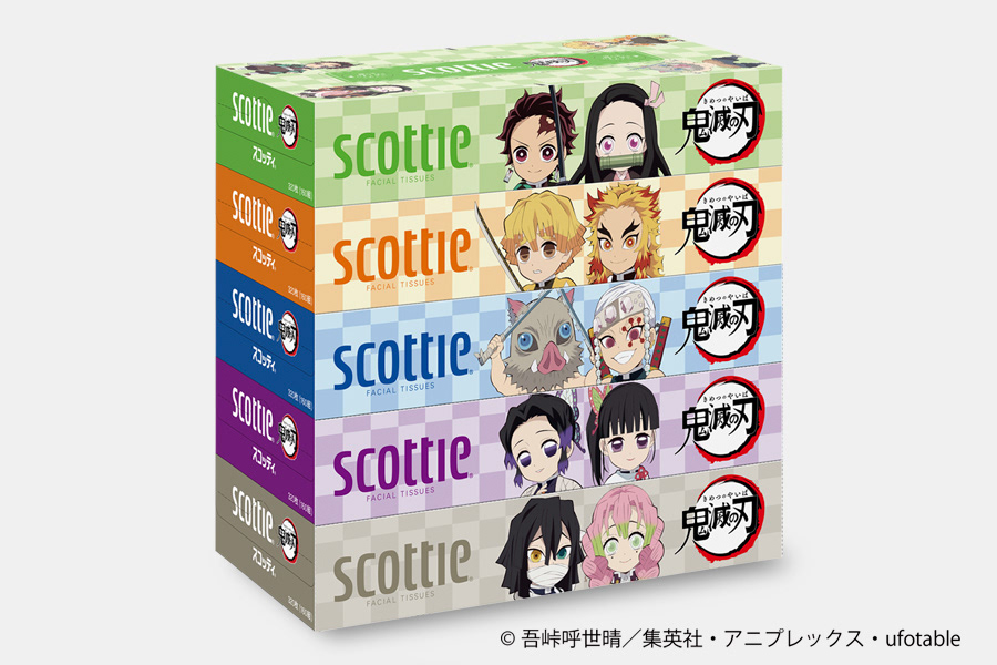 スコッティ鬼滅の刃5box / 日本製紙クレシア株式会社