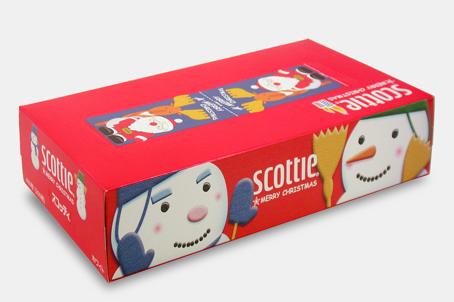 スコッティクリスマスbox / 日本製紙クレシア株式会社