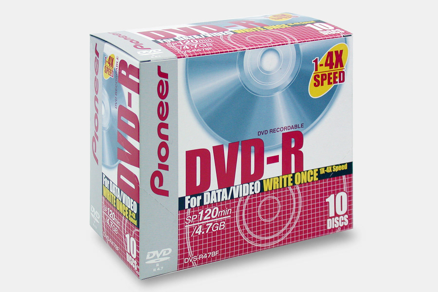DVD-R（10枚入り箱）/ パイオニアビデオ株式会社