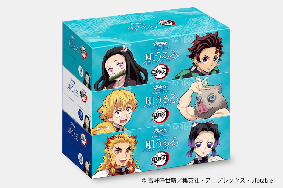 肌うるる鬼滅の刃3box / 日本製紙クレシア株式会社