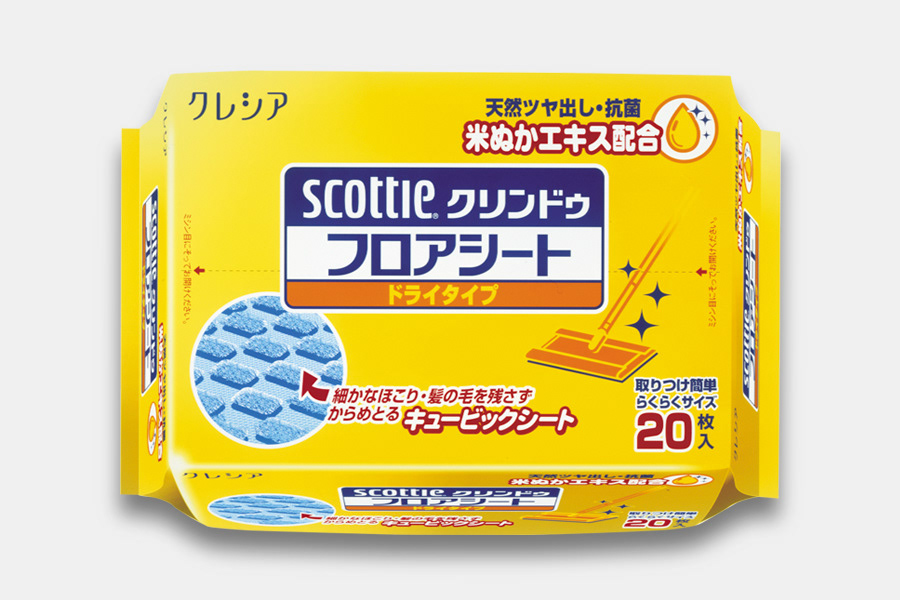 スコッティクリンドゥフロアシート / 日本製紙クレシア株式会社