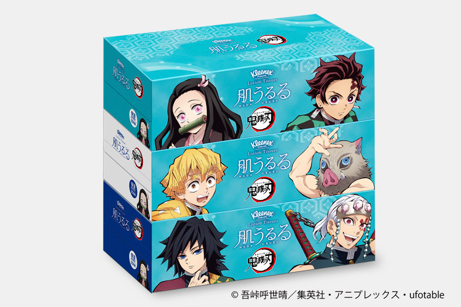 肌うるる鬼滅の刃3box / 日本製紙クレシア株式会社