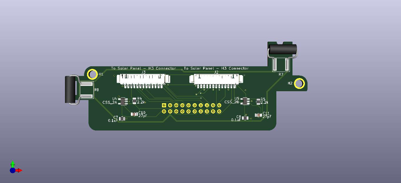 Daughter Board For Burn Wires and Solar Panel Interface