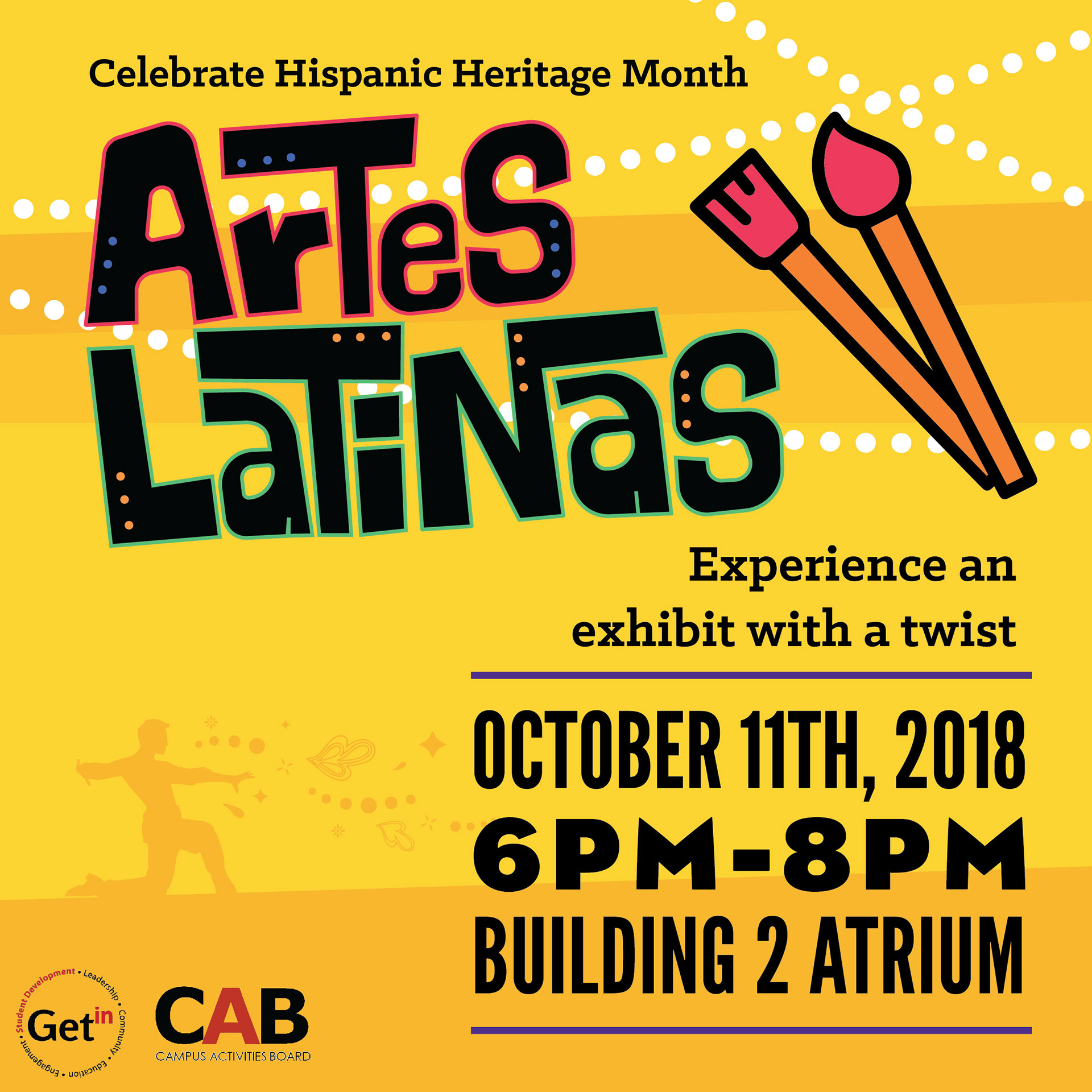 Promoted Hispanic Heritage Month event with bilingual social content.