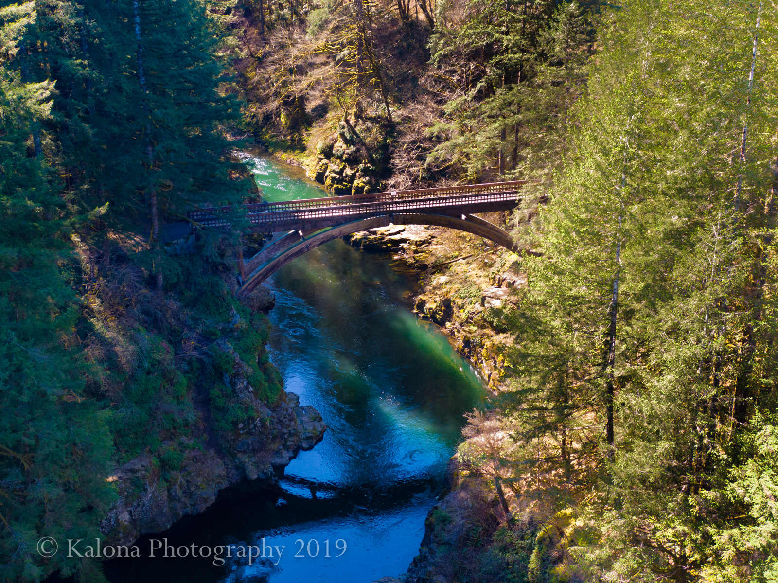 Birdseye Moulton Falls Bridge
