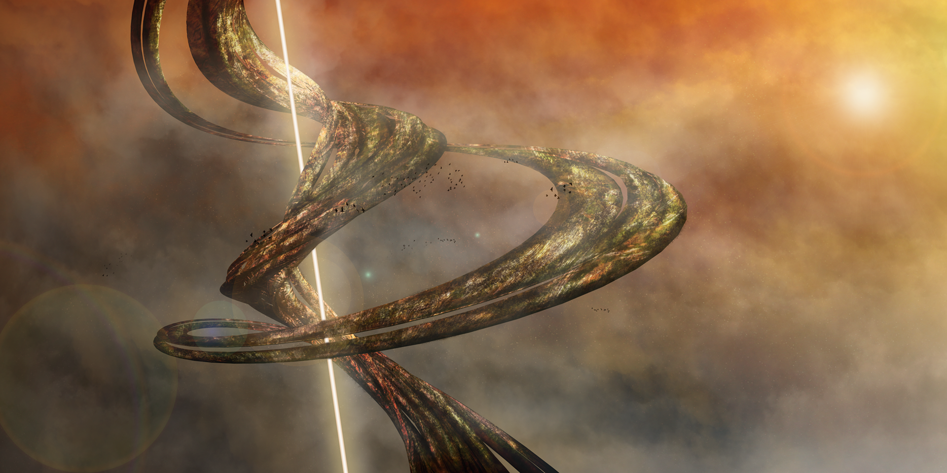 'Light spirals' - Personal Project