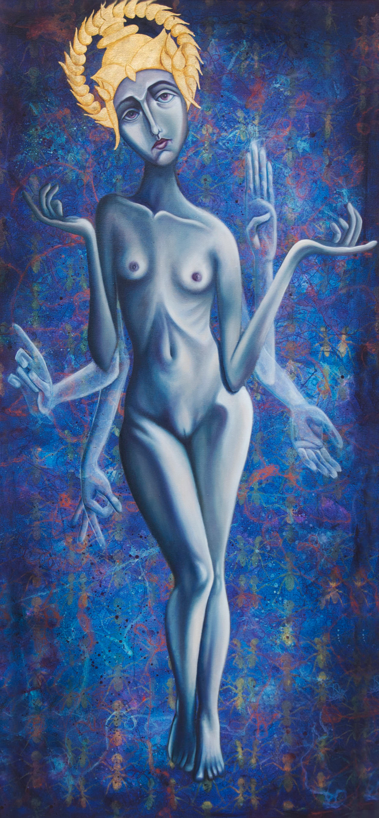 "Possession of Tehporp", 3'x7', Oil on Canvas