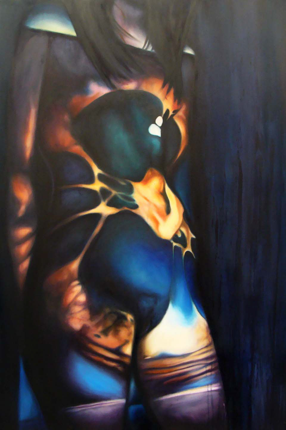 "See Through", 30"x42", Oil on Panel