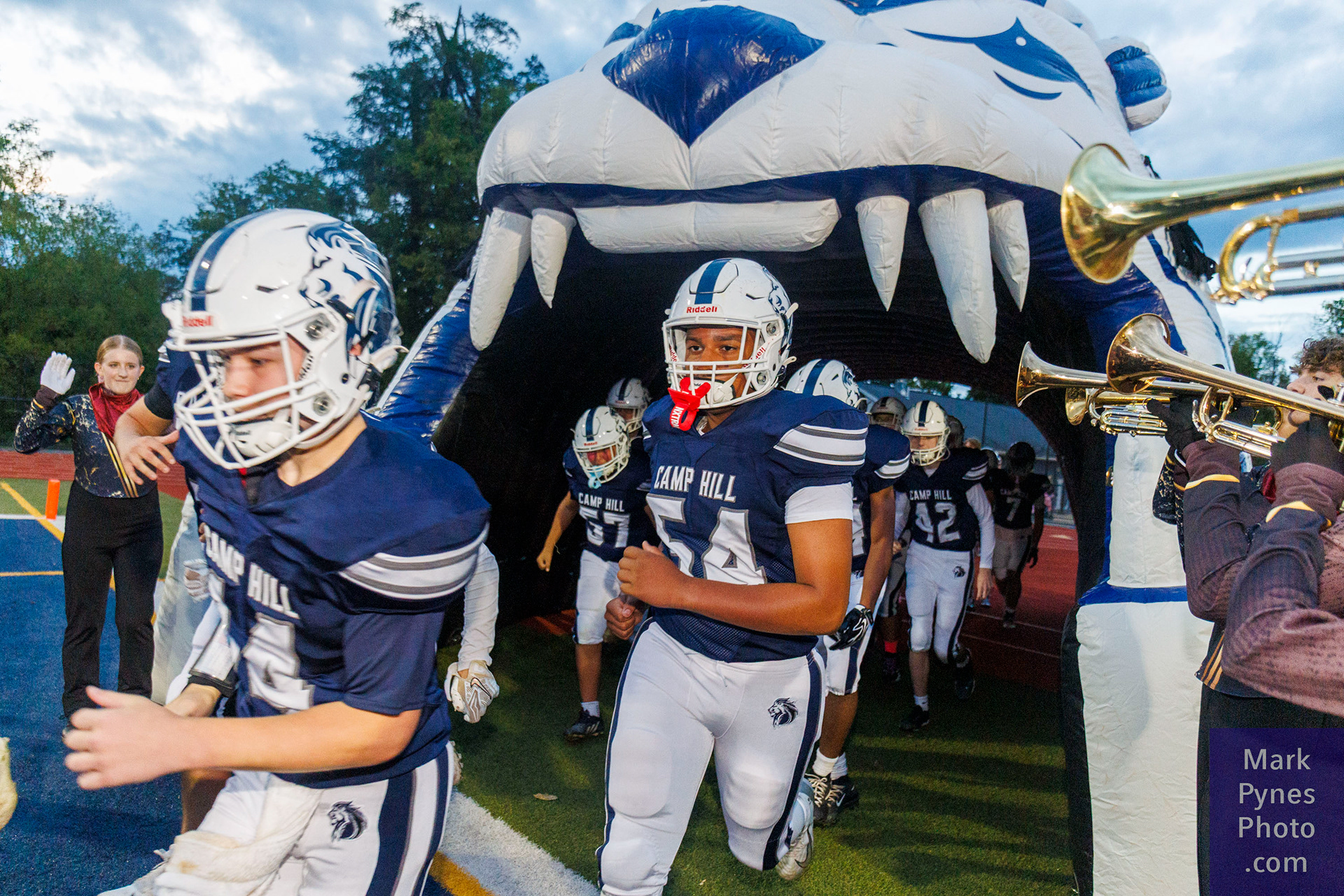 William Granoff and Yerami Reyes come out the new Lion's head tunnel.