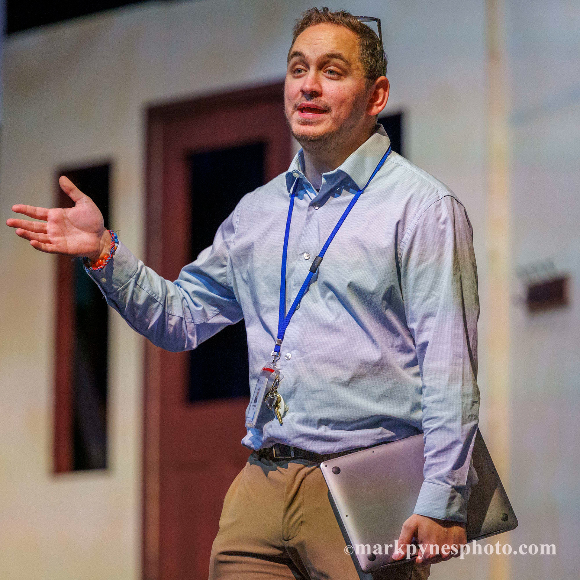 Pollock Center Director Ethan McKellar