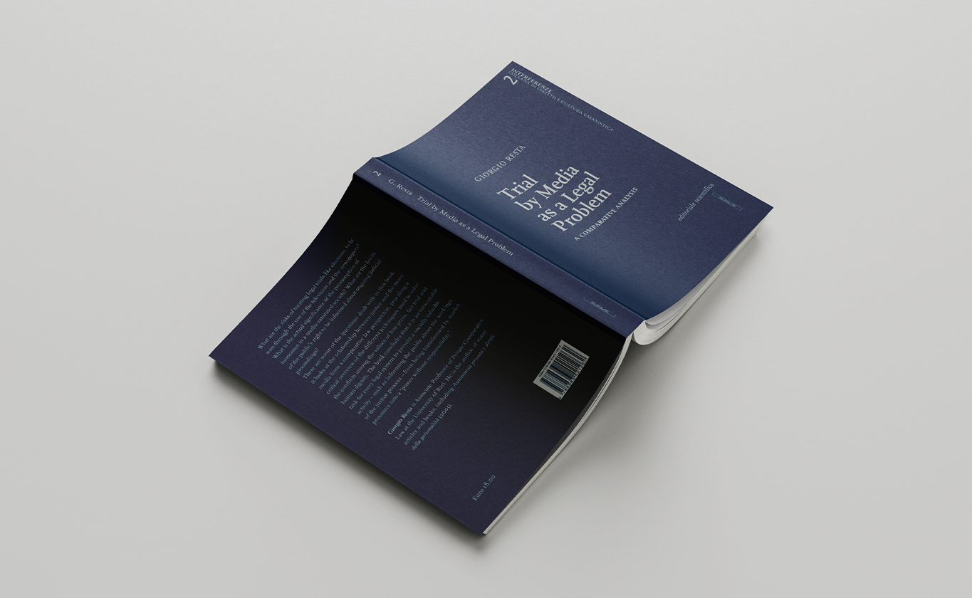 Tryal by media as a legal problem front and back cover