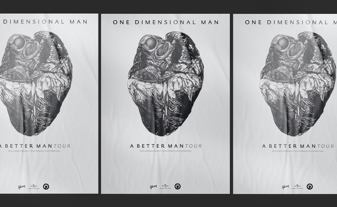 one dimensional man album tour poster