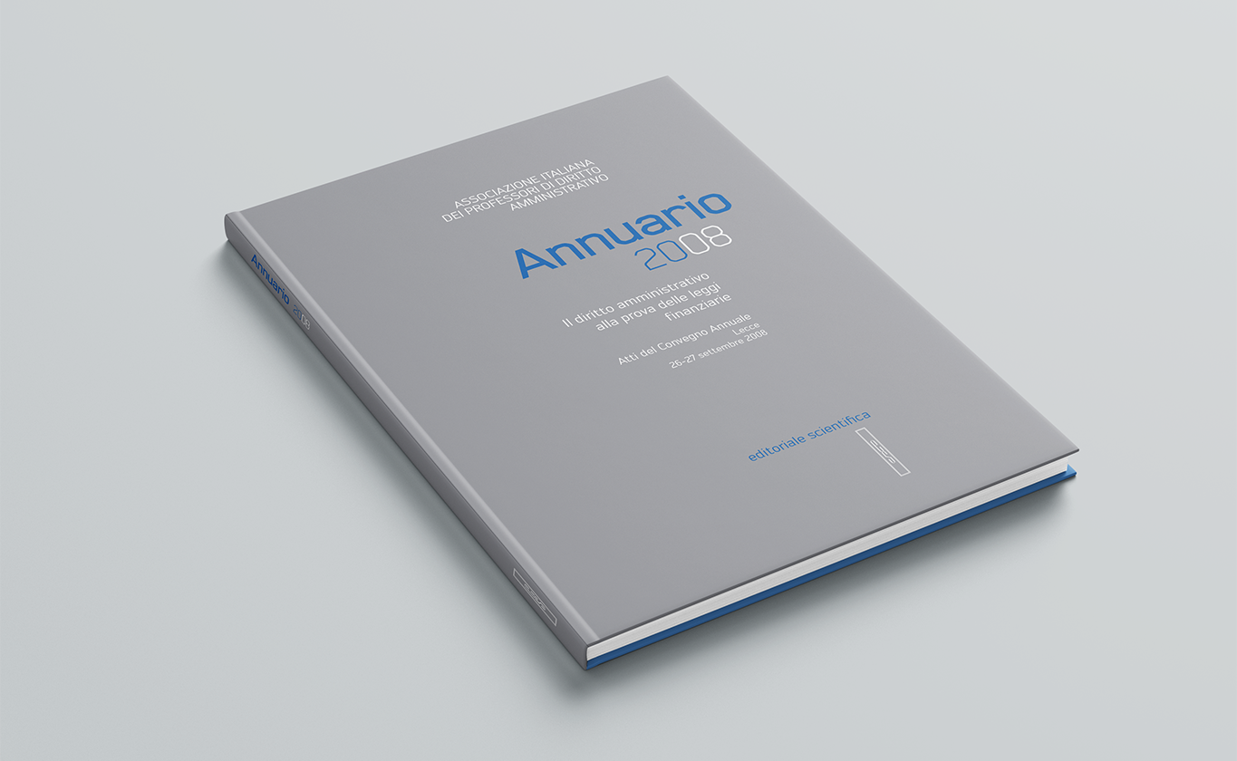 associazione italiana dei professori di diritto amministrativo - annuario 2008 front cover