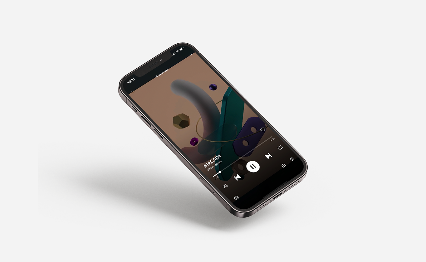 grayscaleye_mobile mockup_spotify player