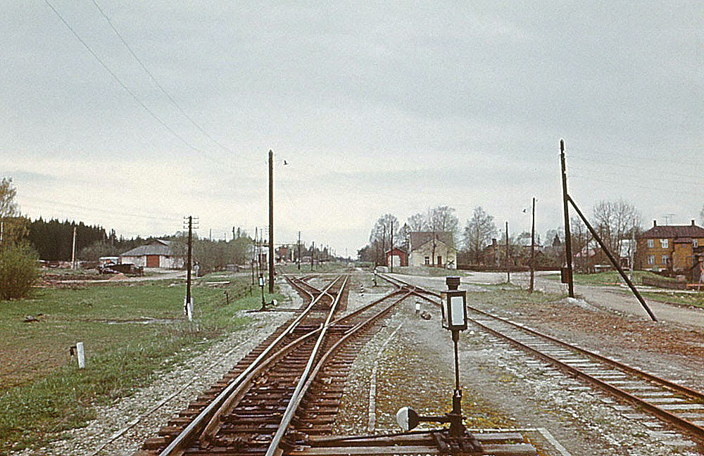 34 km. Abja jaam, 1973. Abja station, 1973. Andrus Roosma foto.