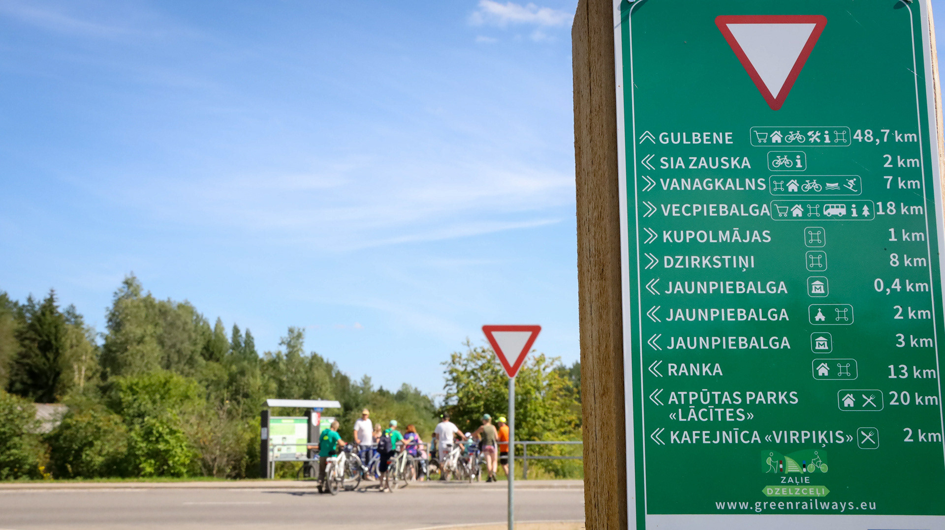Signposting in Jaunpiebalga