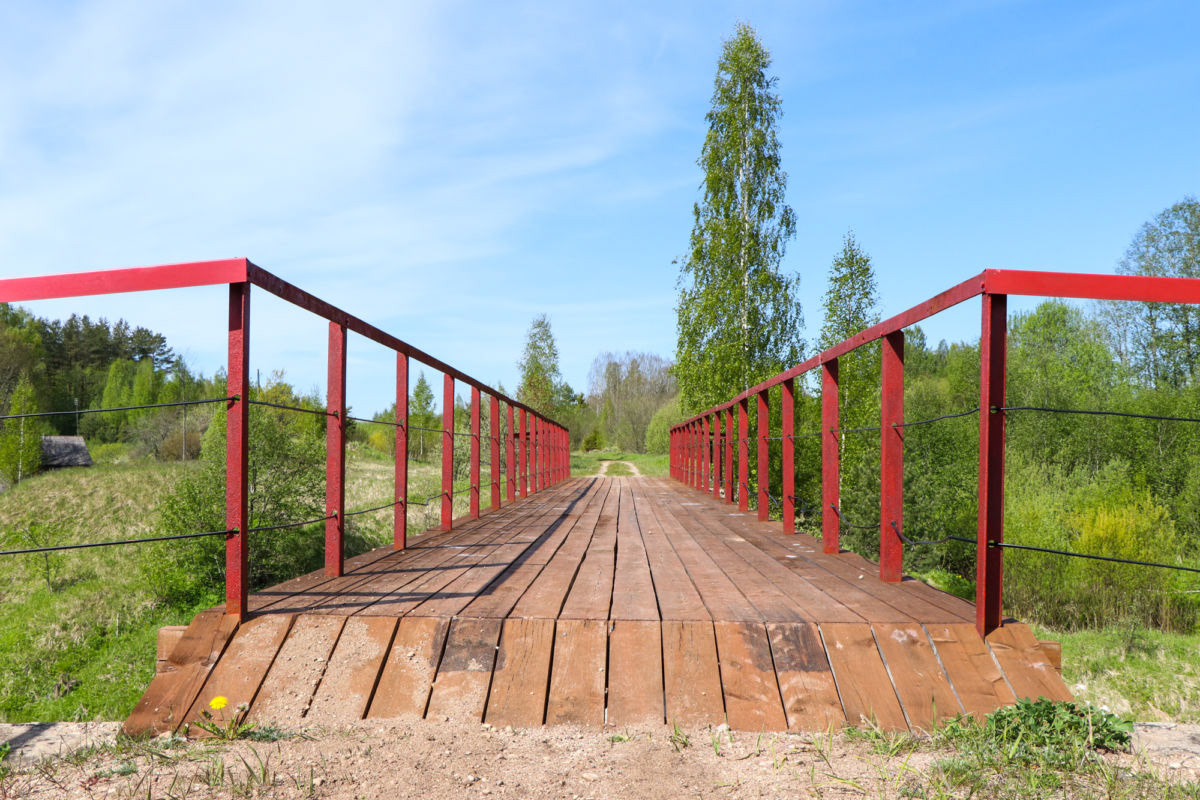 Bridge over Tirza river
