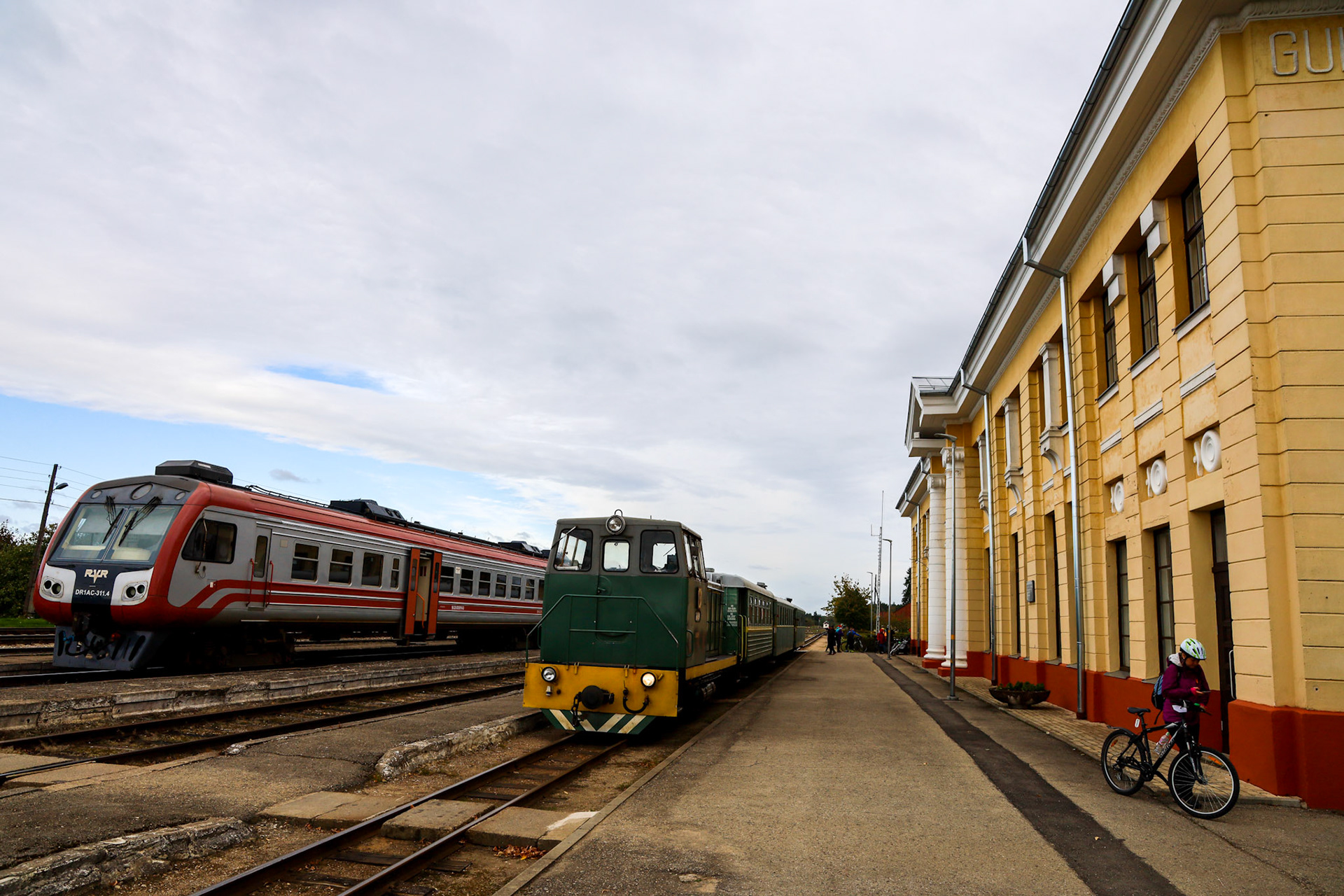 Gulbene train station