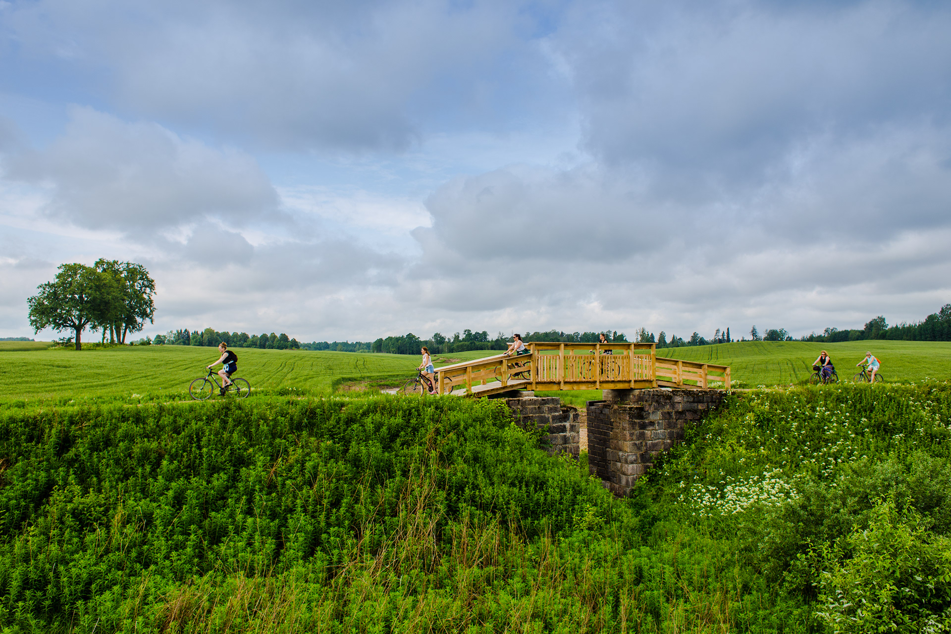 Greenway in Kocēni Municipality
