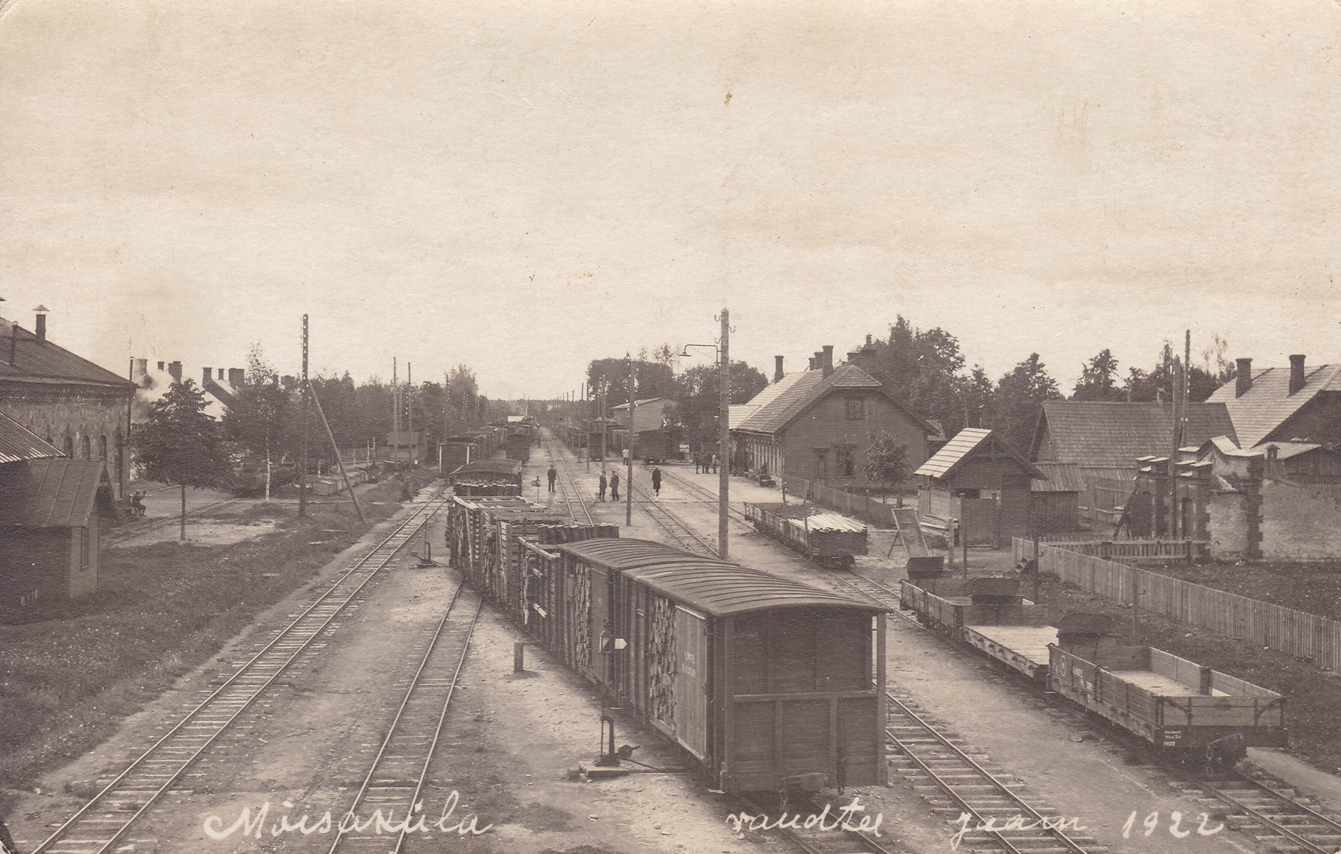 Mõisaküla railway junction, 1922