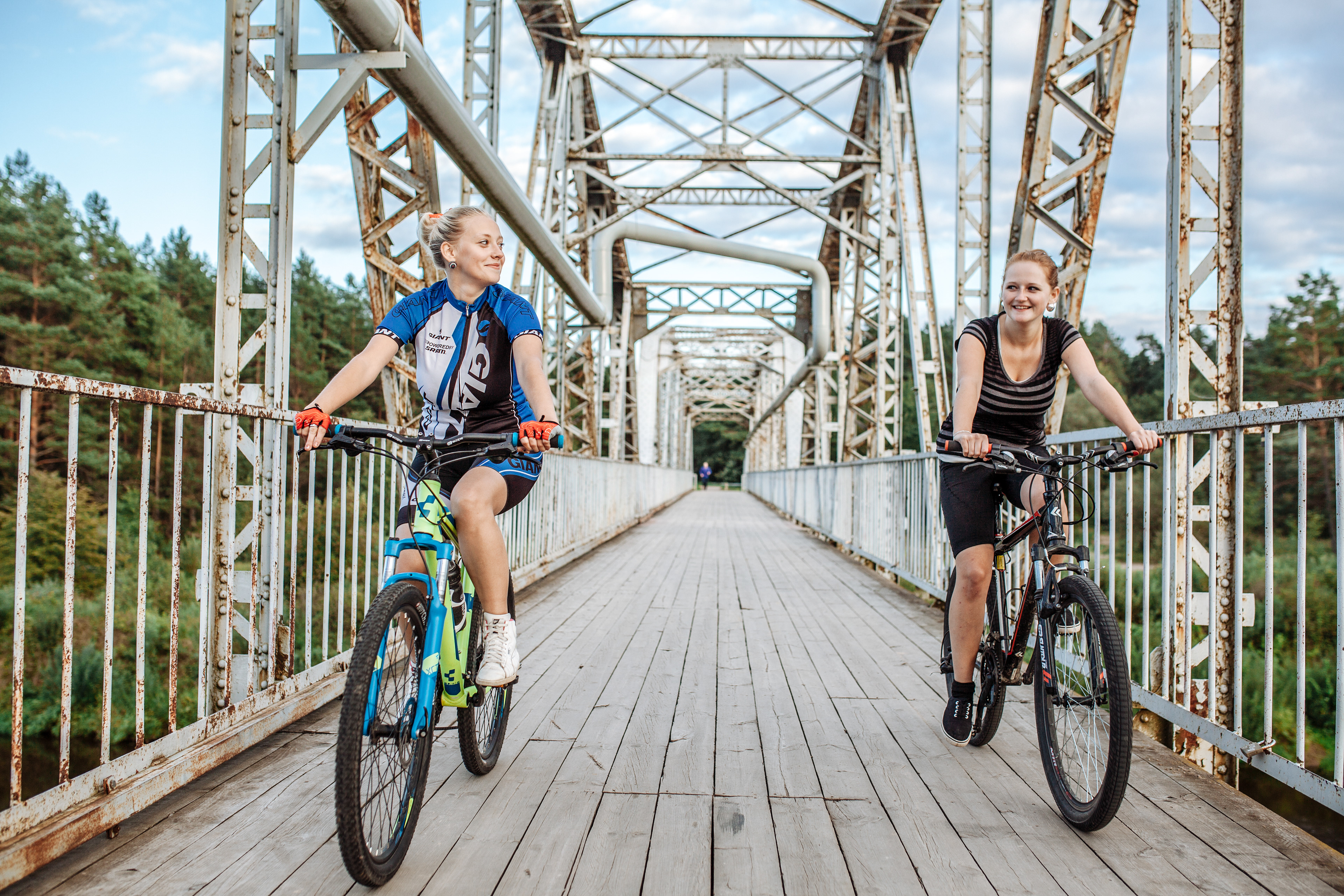Railway bridge in Valmiera (Dzelzītis)