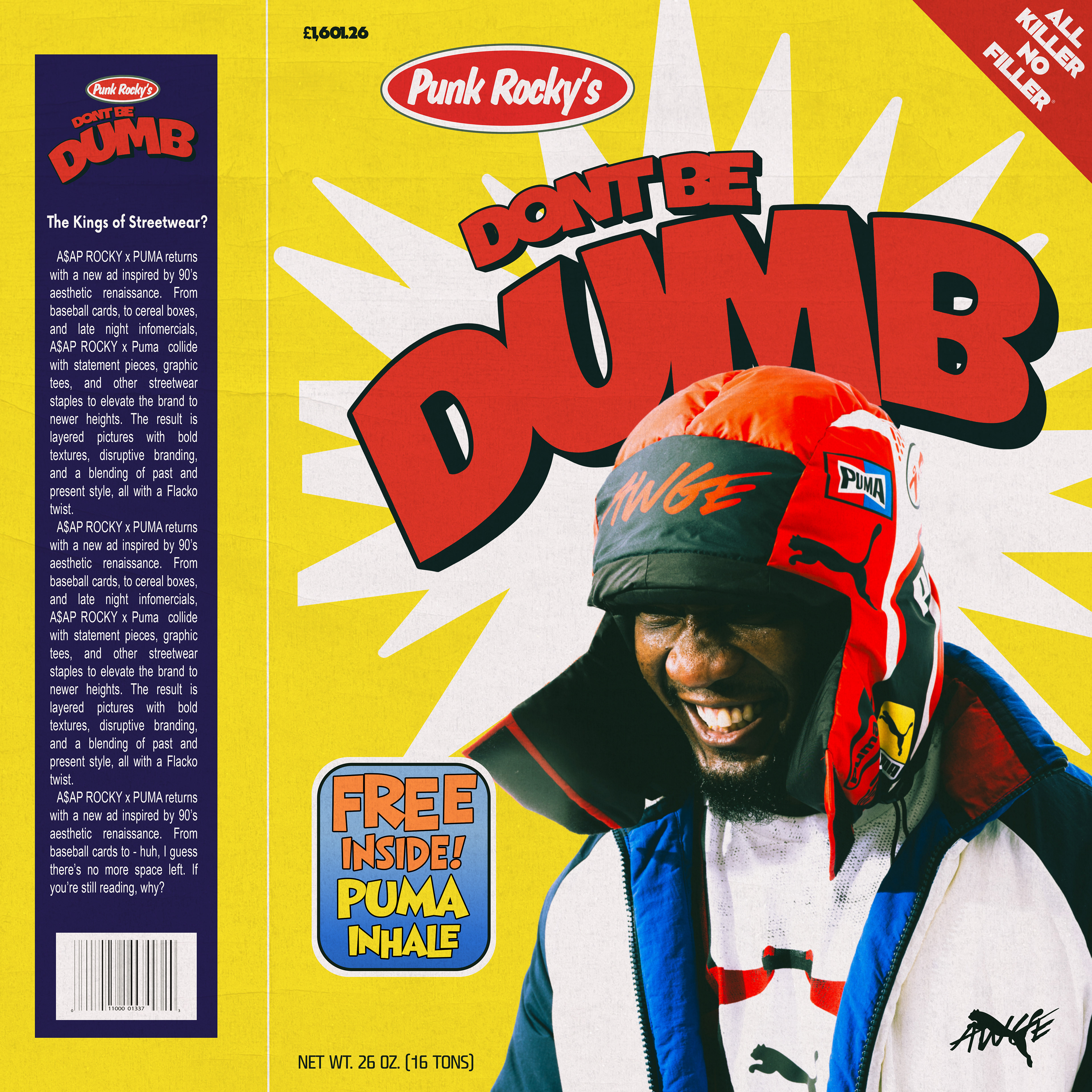 PUNK ROCKY'S CEREAL BOX!