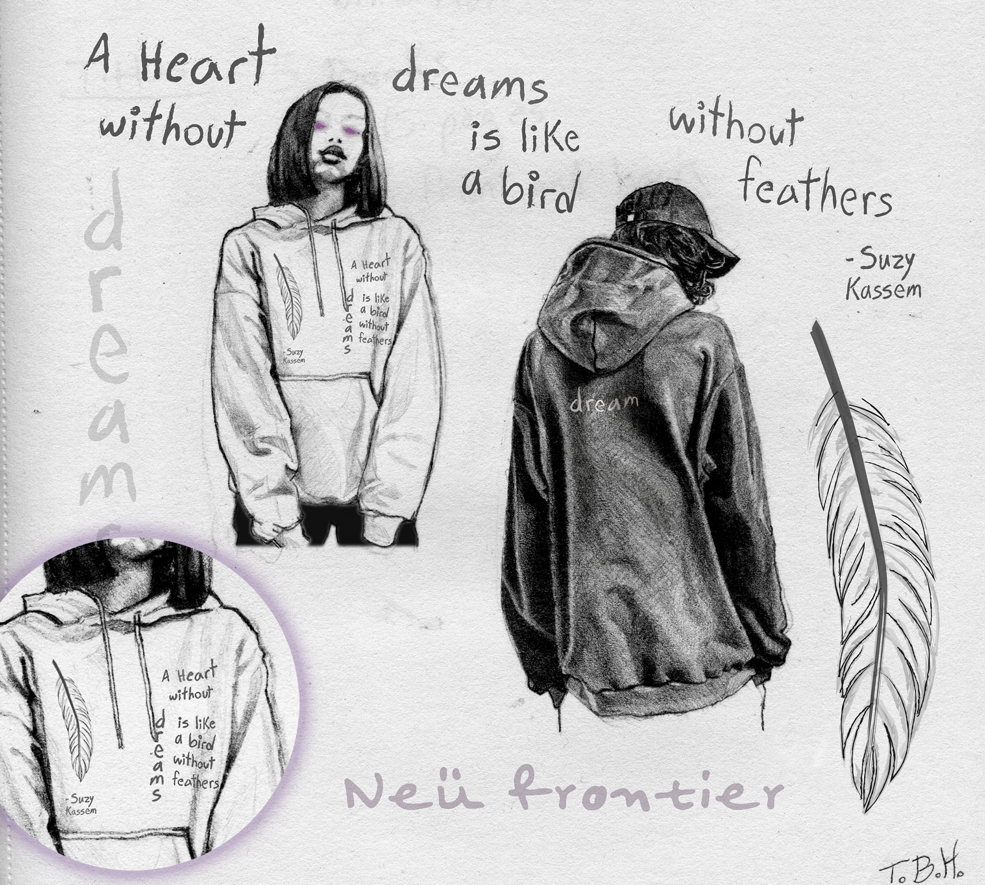 loose hoodie