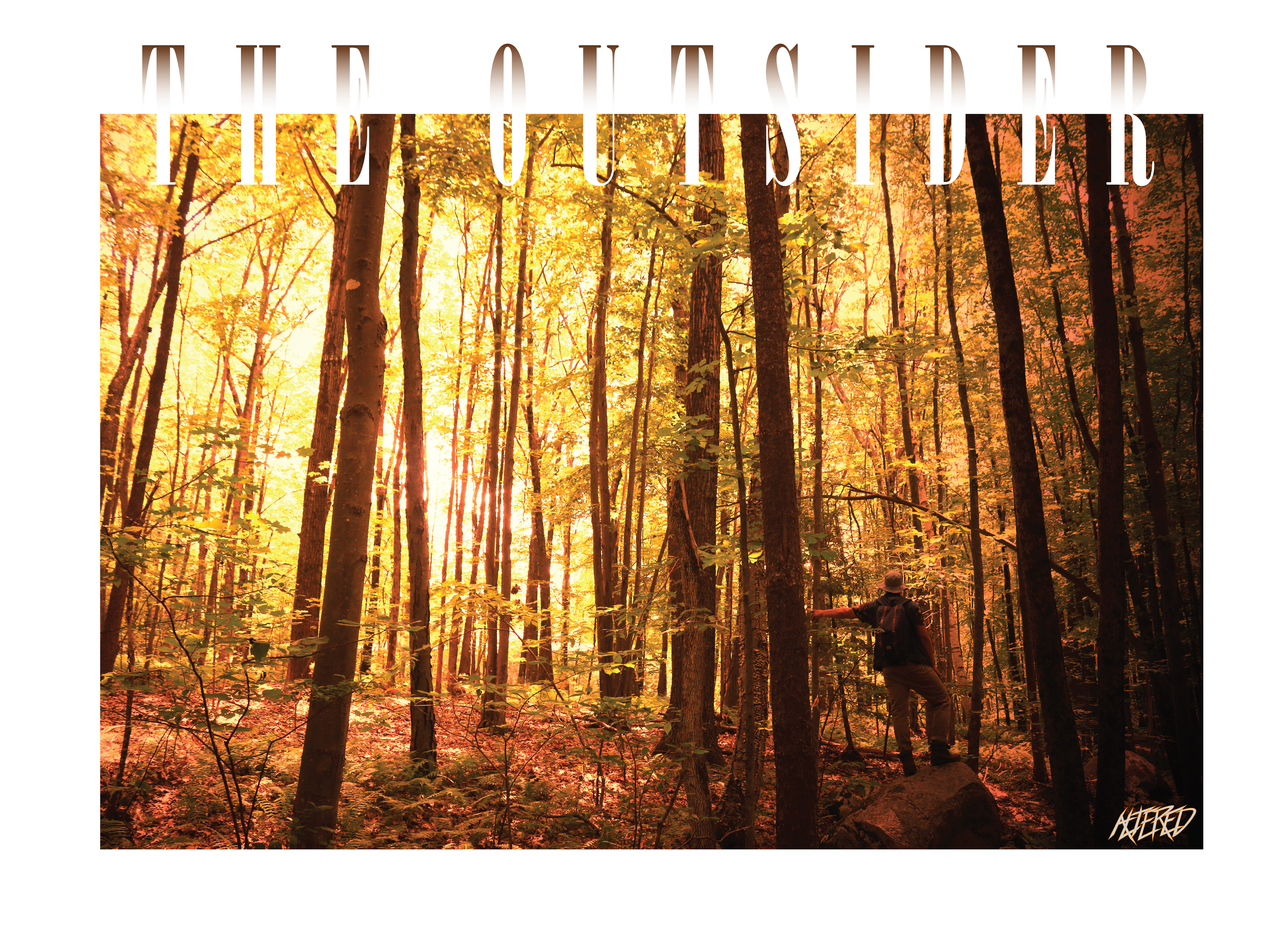 Altered youth "The Outsider" graphic
