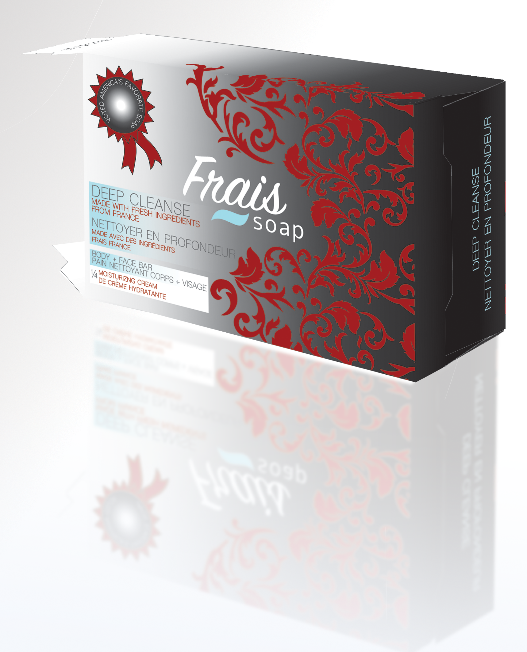Frais soap box (packaging design-men)