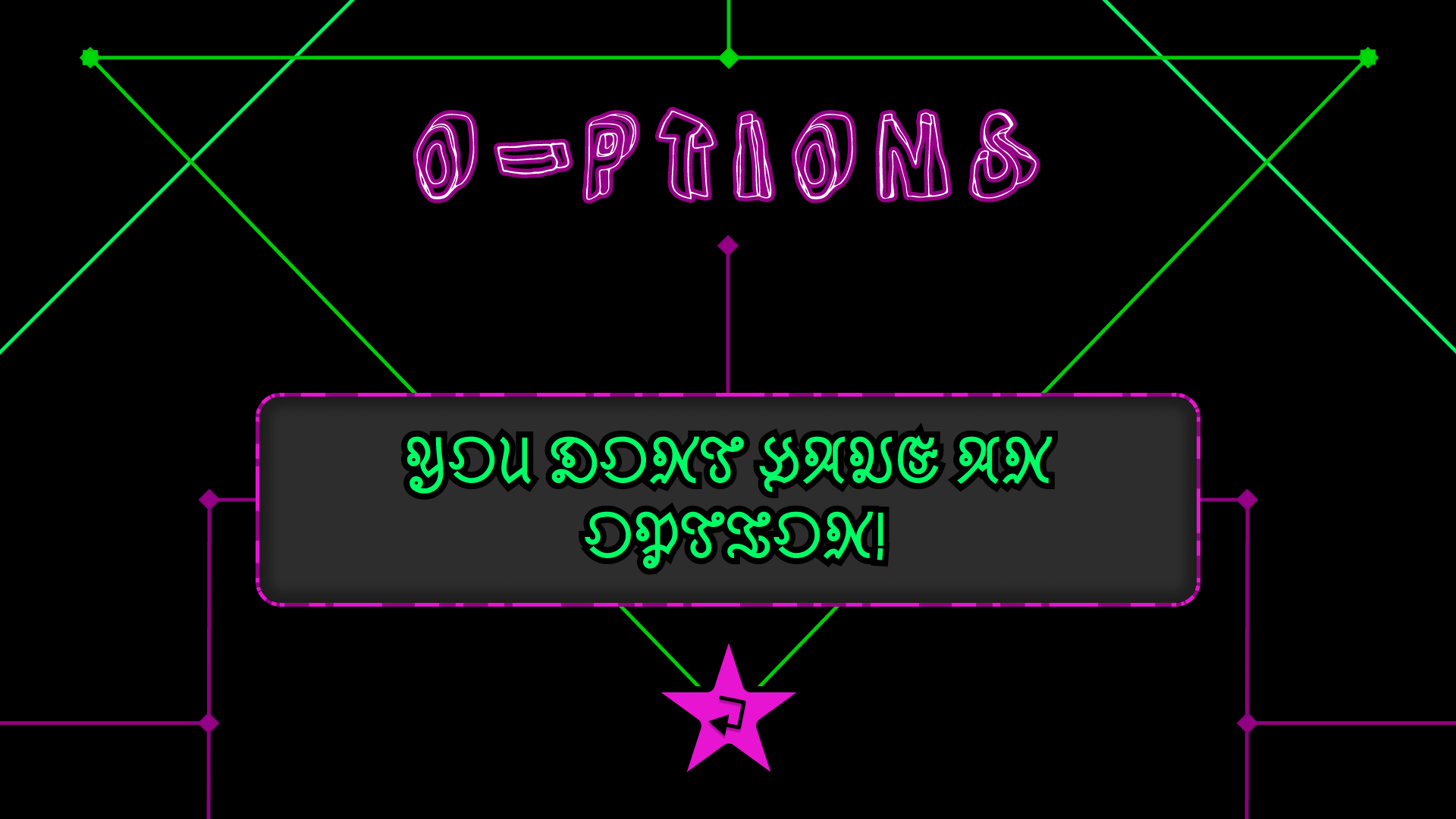 Options Menu