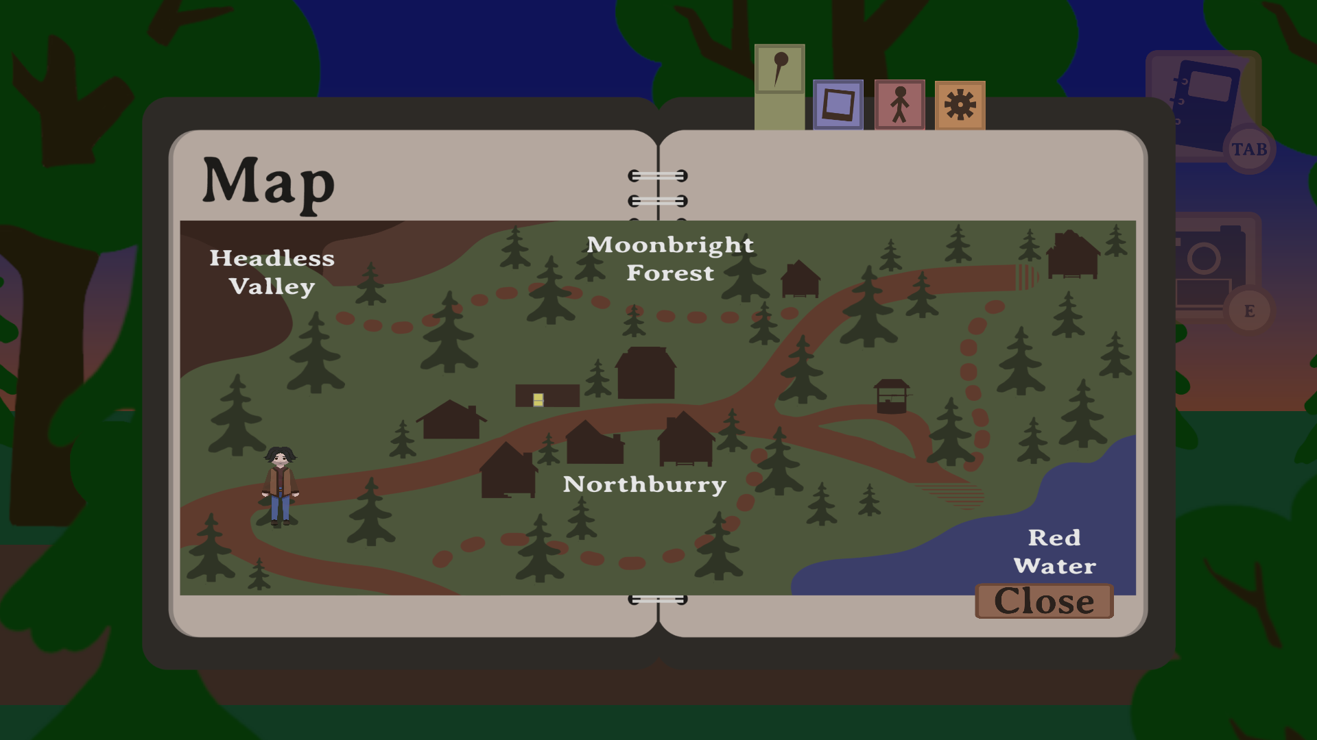 The Journal with Map