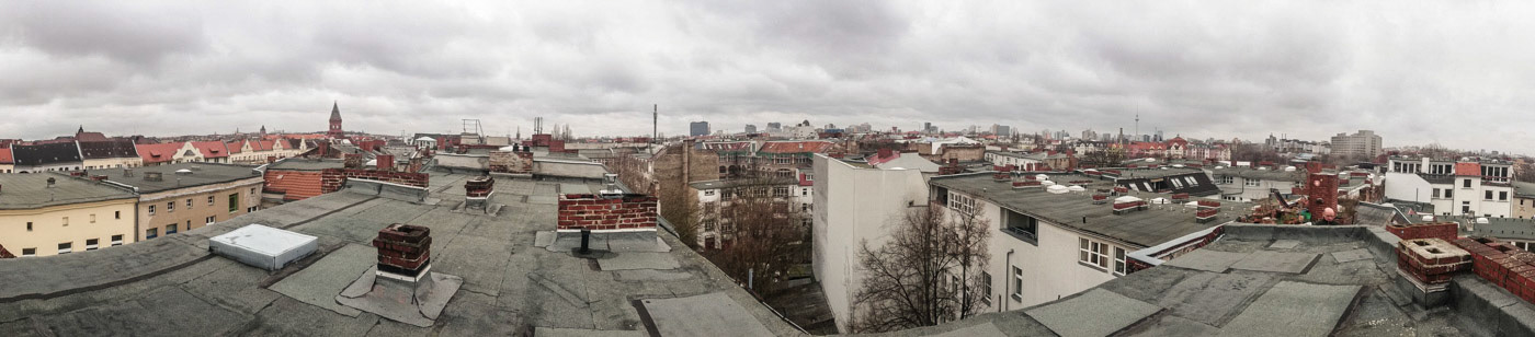 Blick über die Dächer