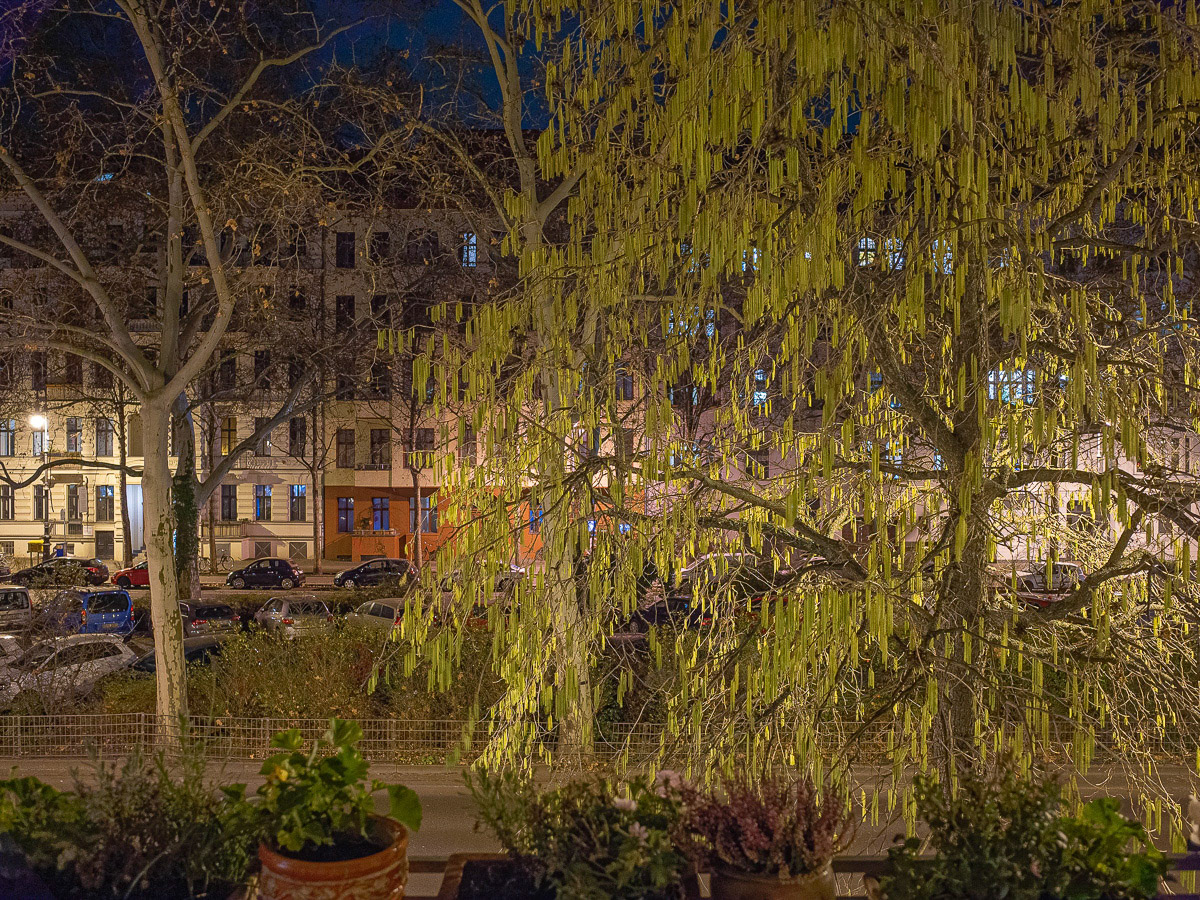 Nächtliche Gneisenaustraße
