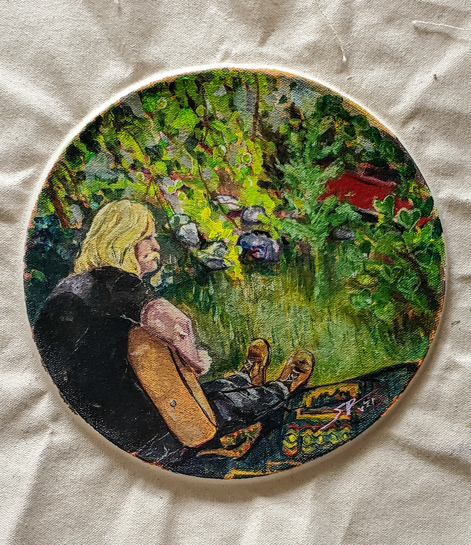 2021; Acrylic