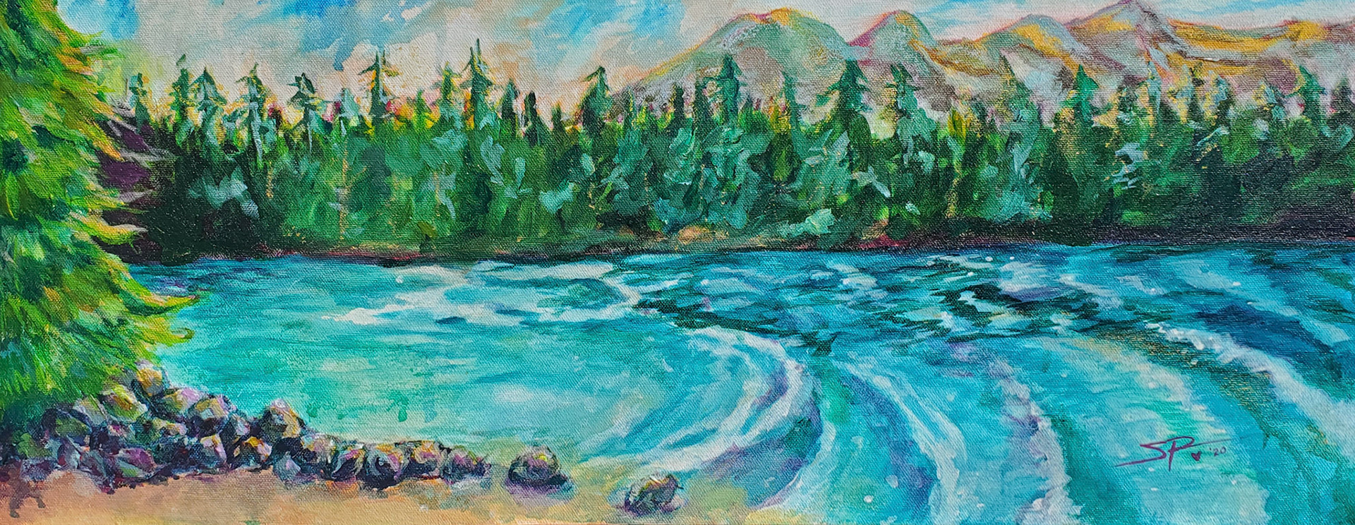 Commission 2020; Acrylic