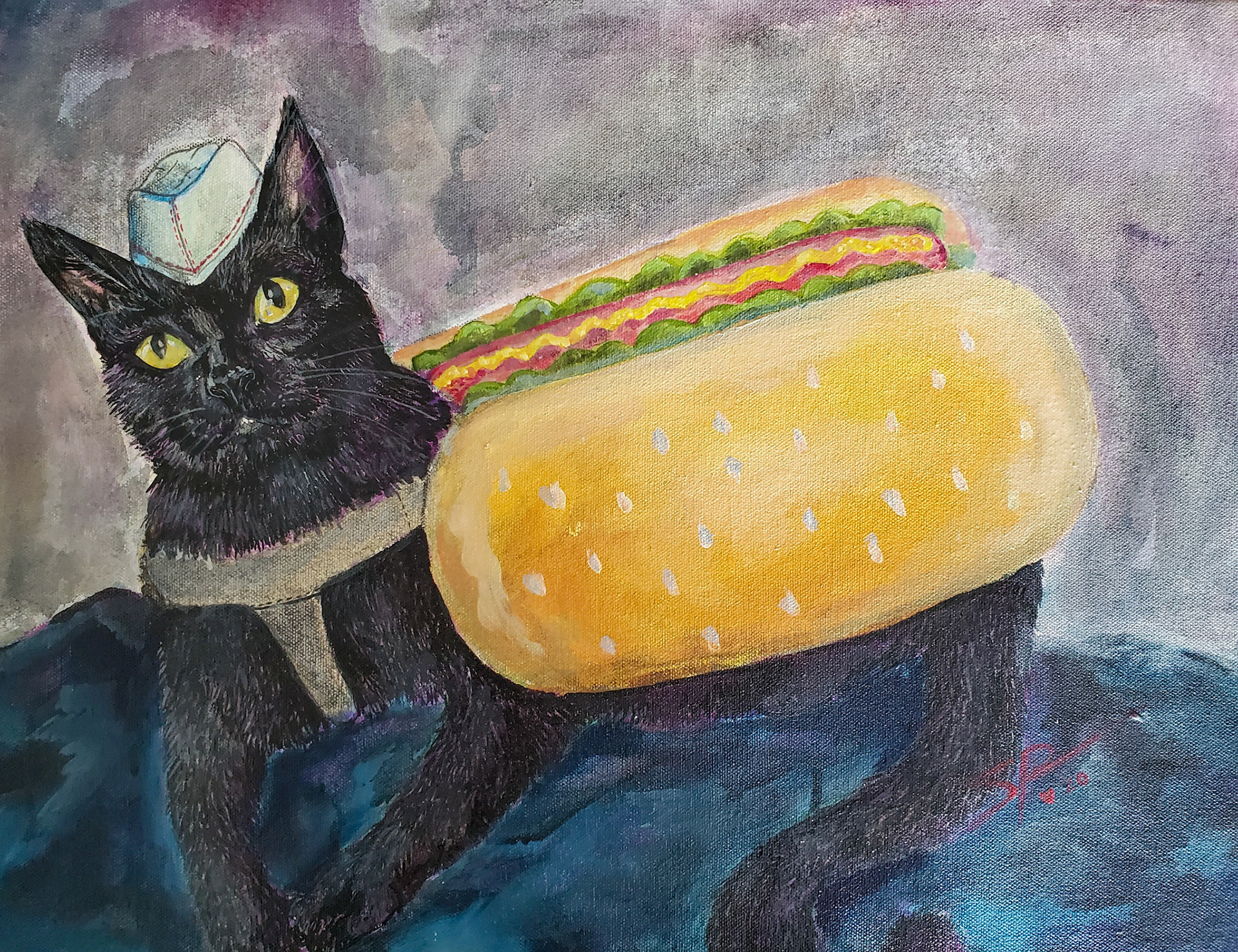 Commission 2020; Acrylic