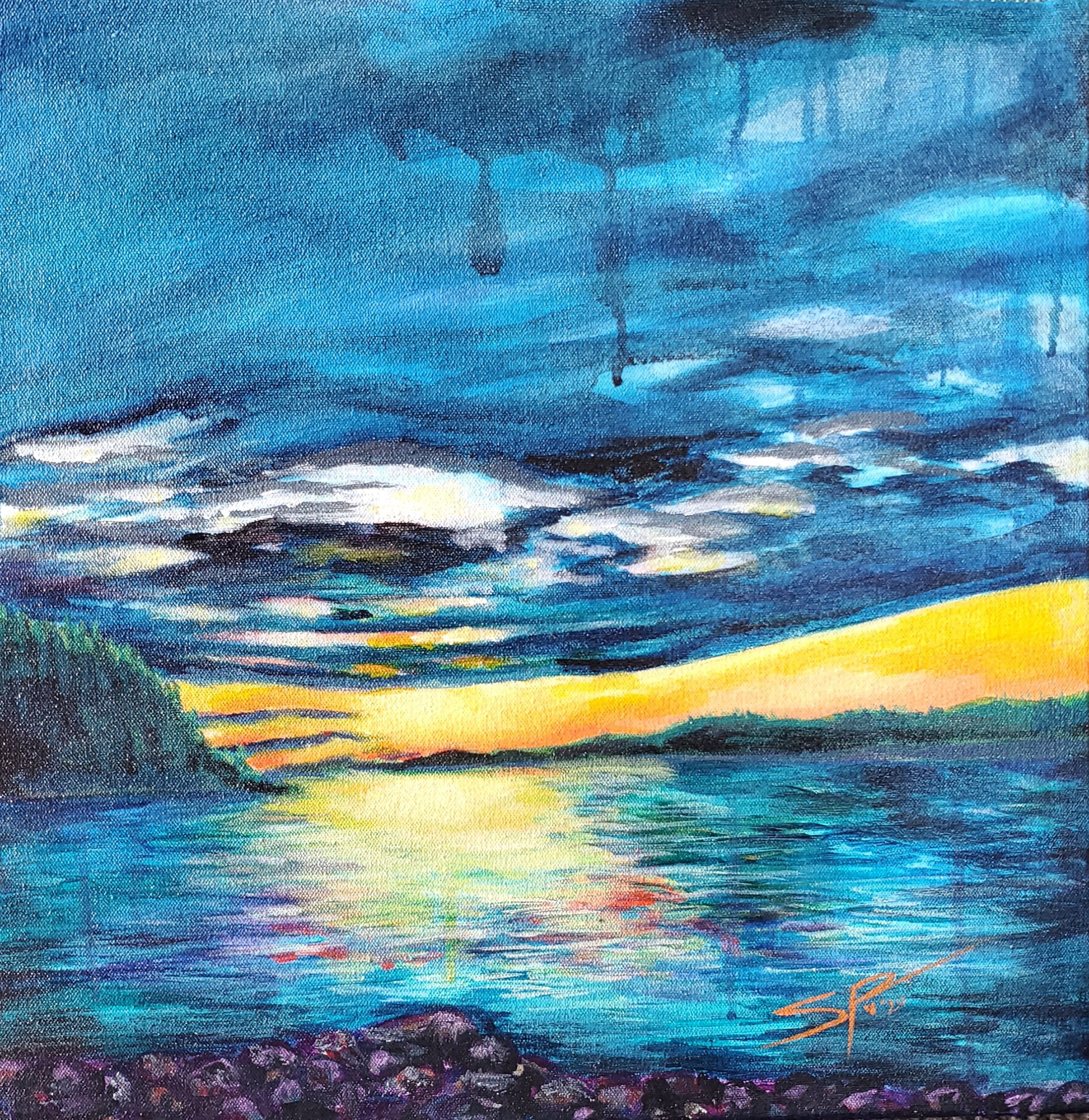 Commission; Acrylic