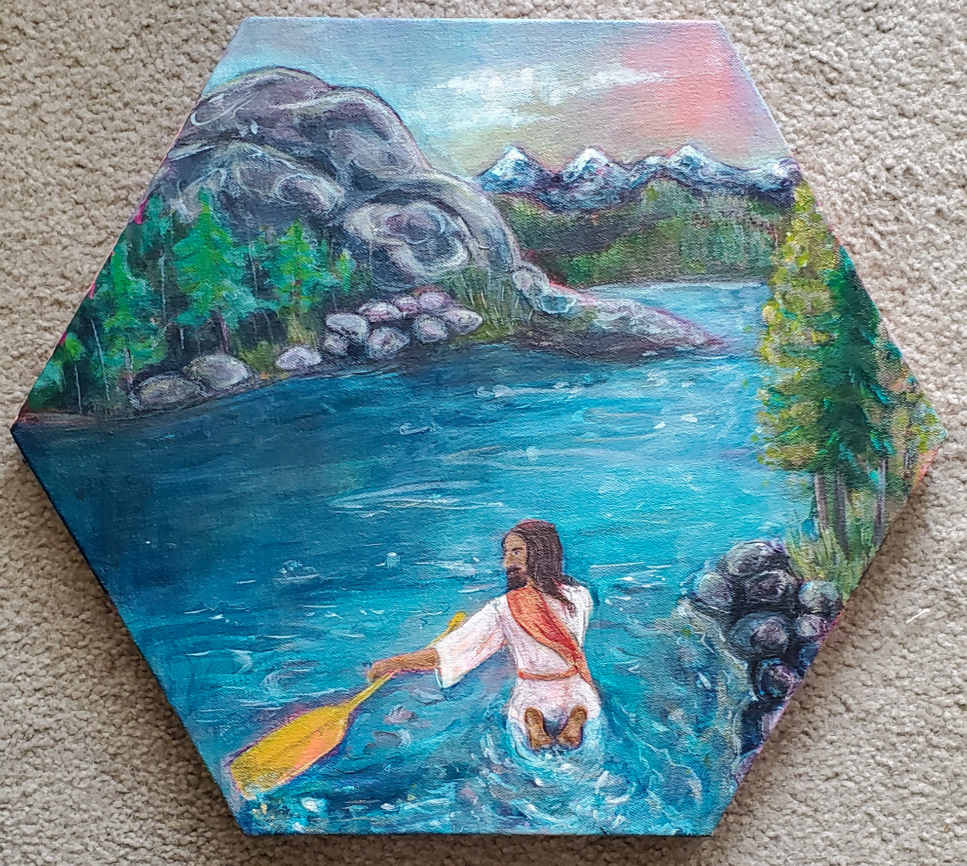 2022; Acrylic