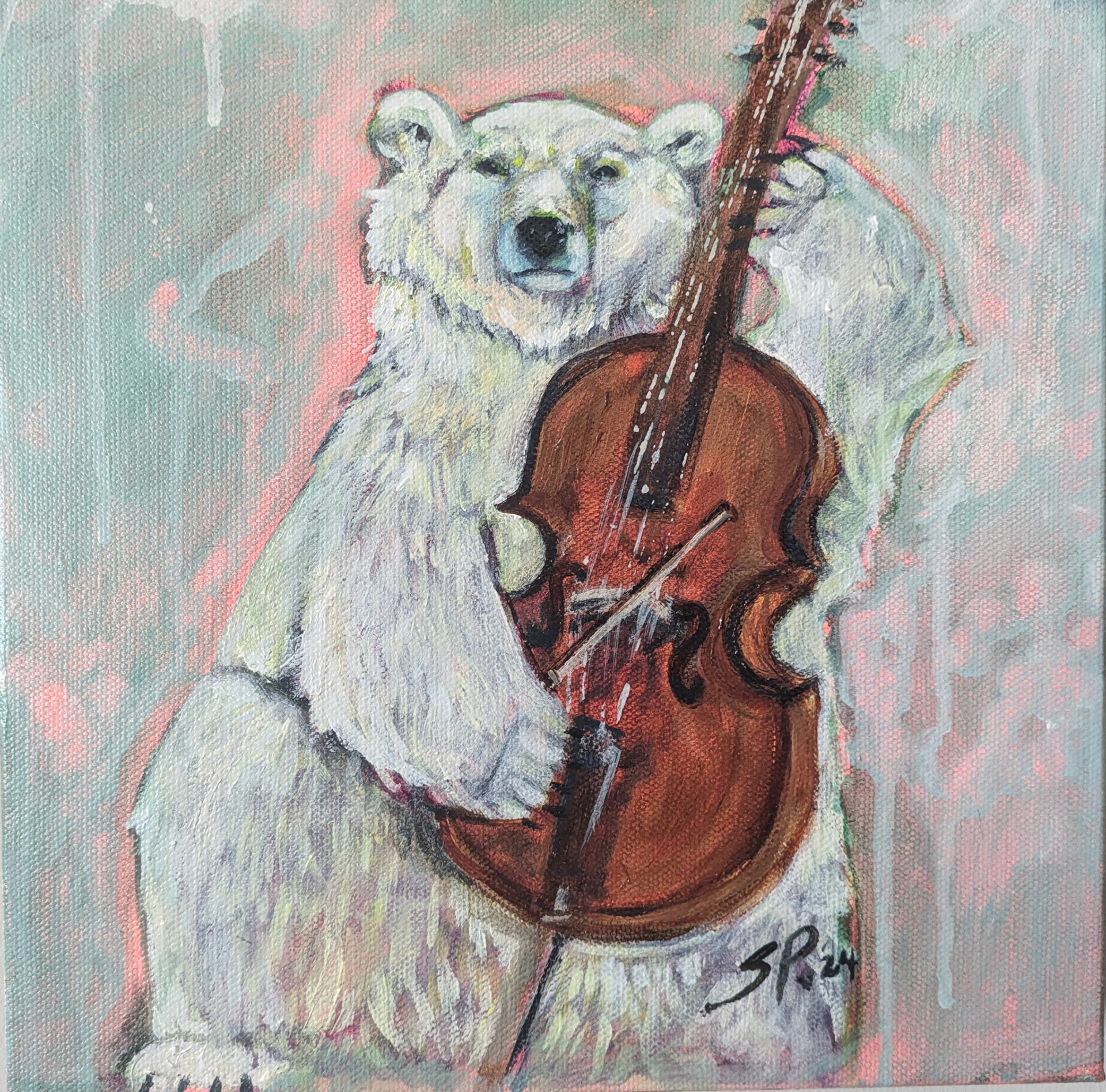 Commission 2024; Acrylic on Canvas