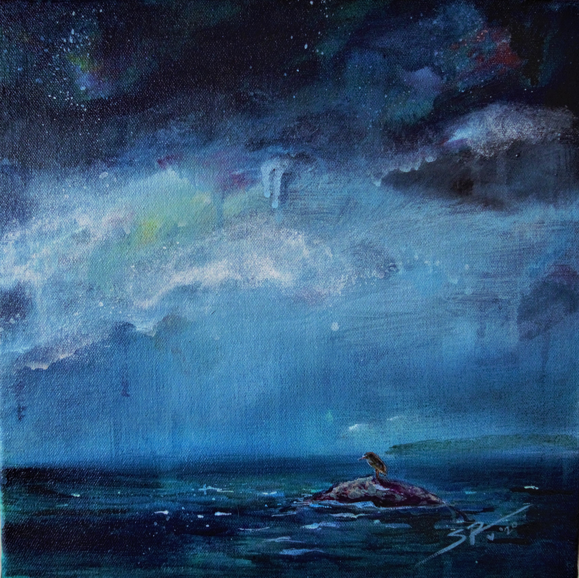Moment of Serenity 2020; Acrylic
