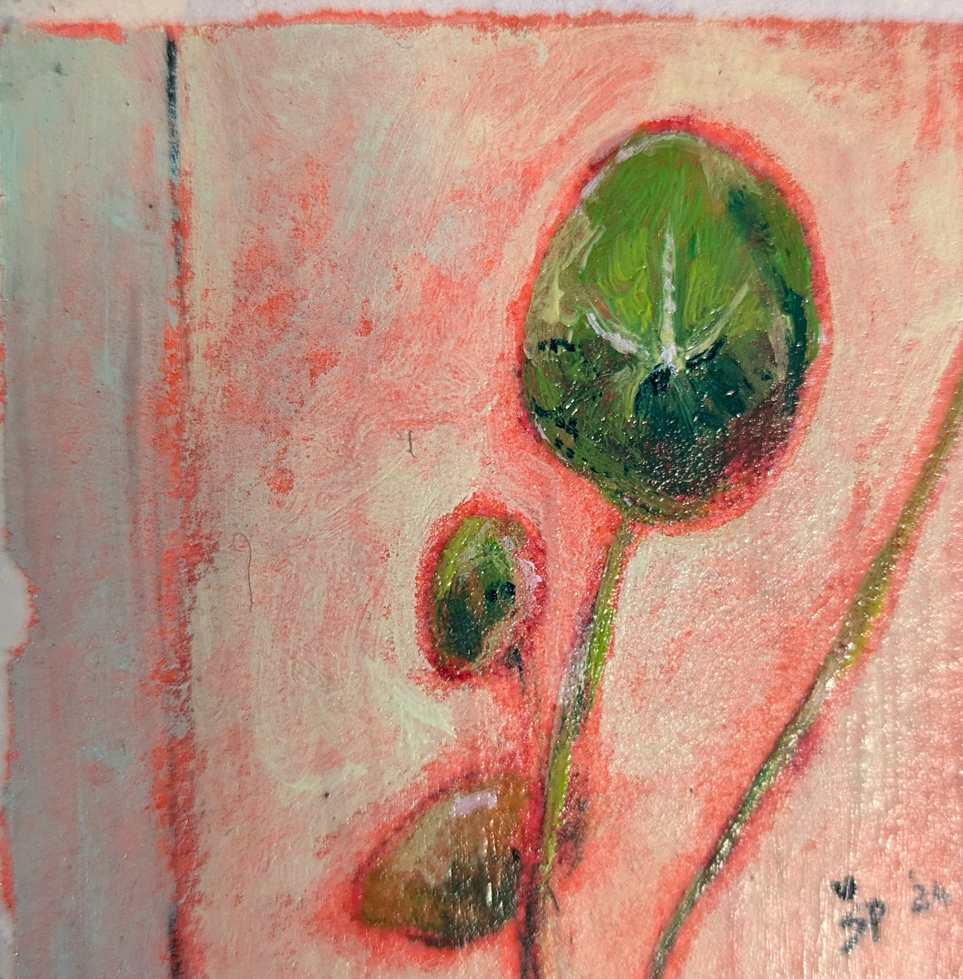 2024; Acrylic on Paper