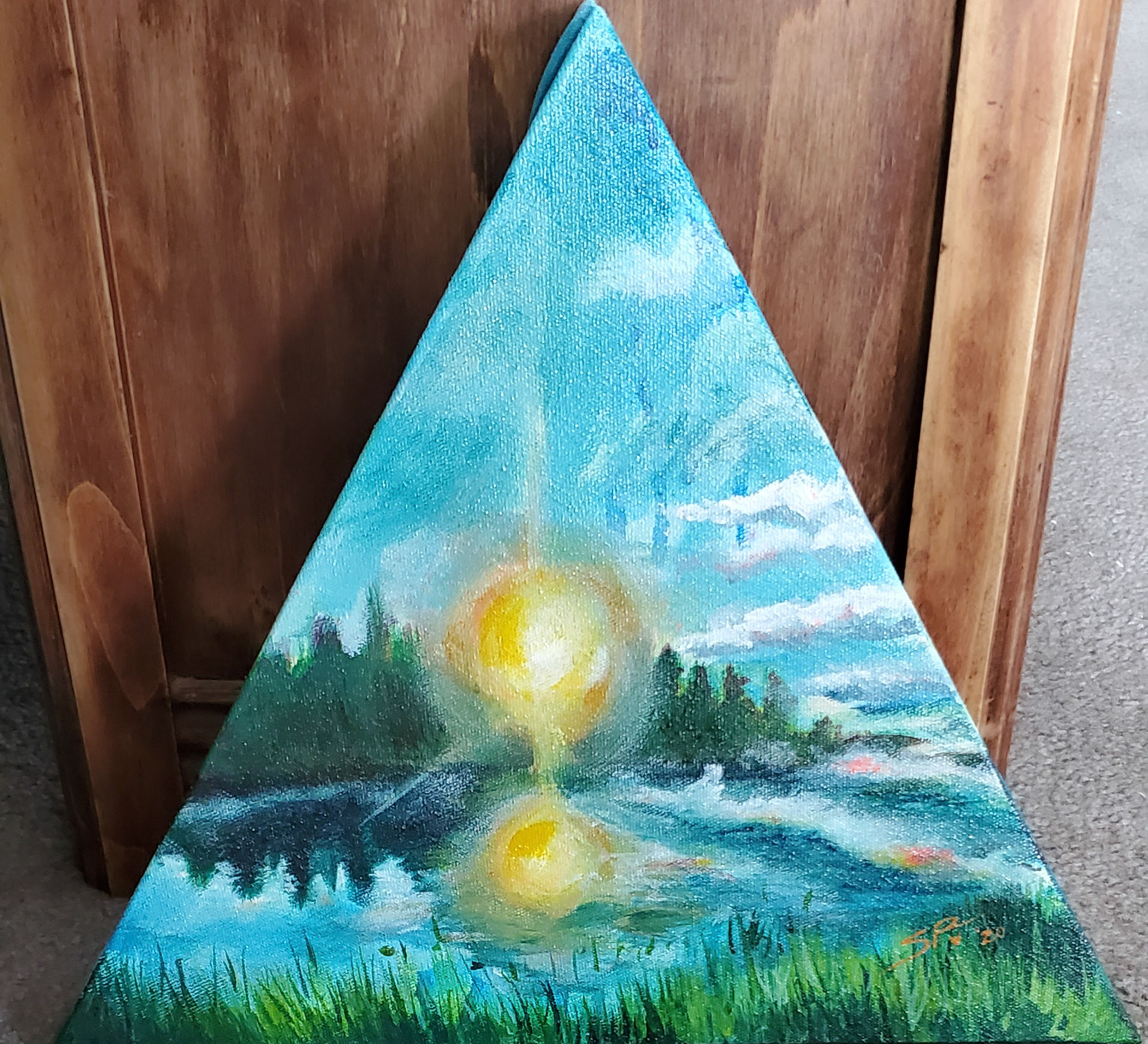 2021; Acrylic